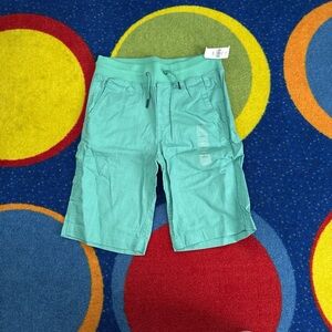GAP Boys Mint Green Drawstring Casual Shorts